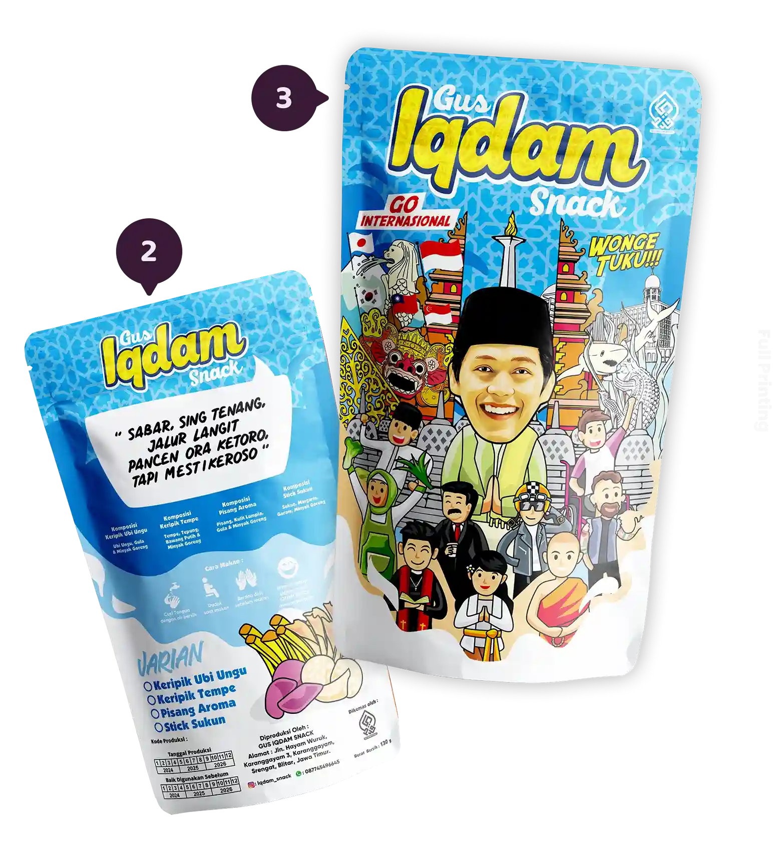 Jagonya Kemasan Kemasan Full Printing
